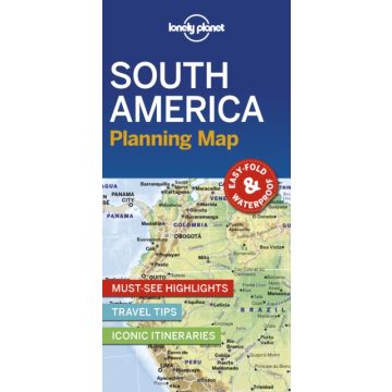South America Planning Map  / Lonely Planet