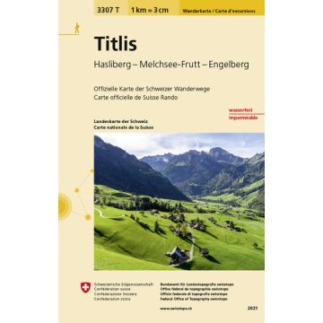 3307 T Titlis Carte d'excursions  1:33 333