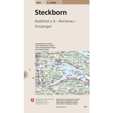 1033 Steckborn 1:25 000 / Swisstopo