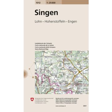 1012 Singen 1:25 000 / Swisstopo