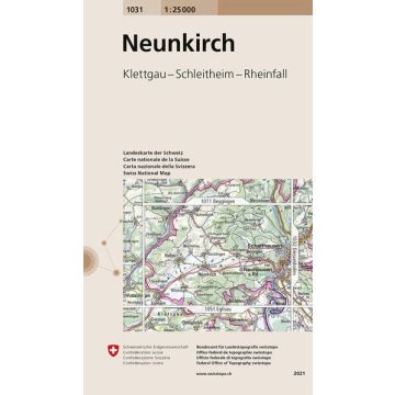 1031 Neunkirch 1:25 000 / Swisstopo