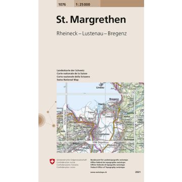 1076 St.Margrethen 1:25 000 / Swisstopo