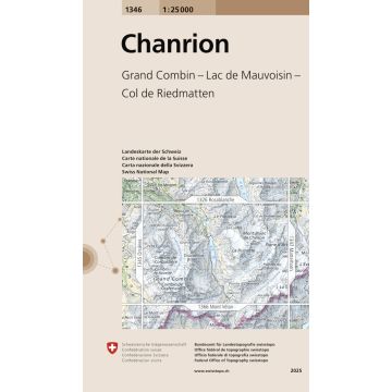 1346 Chanrion 1:25 000 / Swisstopo