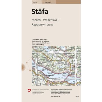 1112 Stäfa 1:25 000 / Swisstopo