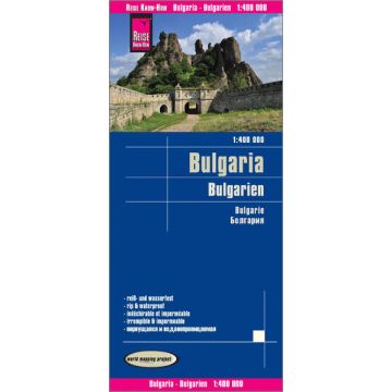 Strassenkarte Bulgarien 1:400 000 / Reise Know-How
