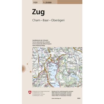 1131 Zug 1:25 000 / Swisstopo