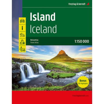 Atlas Routier Island 1:150 000 / Freytag & Berndt