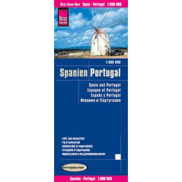 Strassenkarte Spanien Portugal 1: 900 000 / Reise Know-How