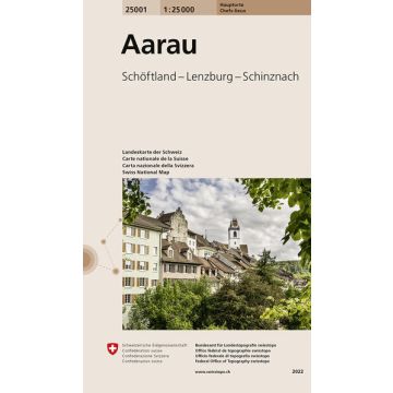 25001 Aarau 1:25 000 / Swisstopo (Hauptorte)