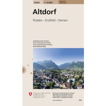 25002 Altdorf 1:25 000 / Swisstopo (Hauptorte)