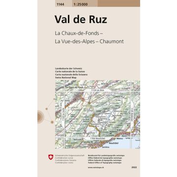 1144 Val de Ruz 1:25 000 / Swisstopo