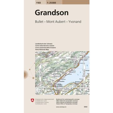 1183 Grandson 1:25 000 / Swisstopo