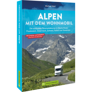 Campingführer Alpen mit dem Wohnmobil / Bruckmann