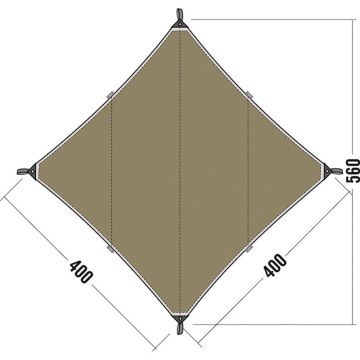 Tarp 3 TC 400x400 cm