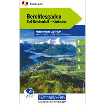 Carte de randonnée Berchtesgaden 1:35 000 / Kümmerly & Frey Outdoorkarte 8 1:35 000