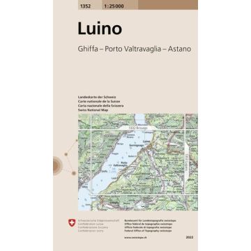 1352 Luino 1:25 000 / Swisstopo