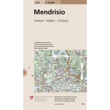 1373 Mendrisio 1:25 000 / Swisstopo