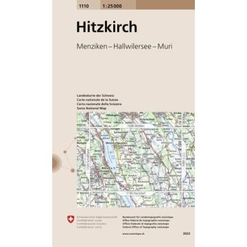 1110 Hitzkirch 1:25 000 / Swisstopo