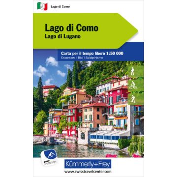Carte de randonnée Lago di Como 1:50 000 / Kümmerly & Frey Outdoorkarte