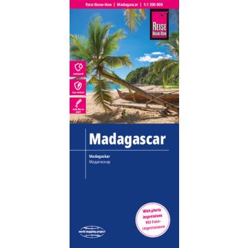 Carte routière Madagascar 1:1 200 000 / Reise Know-How
