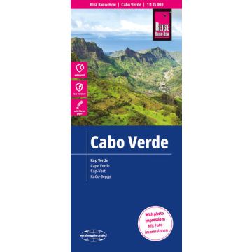 Carte routière Cap-Vert (Cabo Verde) 1:150 000 / Reise Know-How