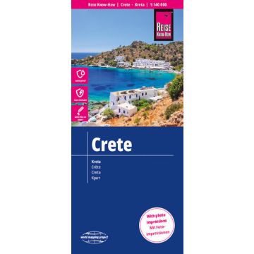 Carte routière Crète 1:140 000 / Reise Know-How