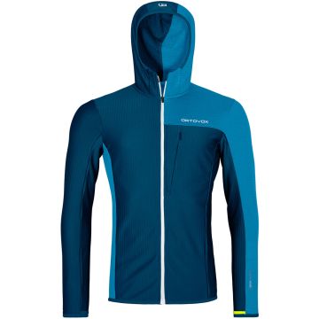 Microfleece-Jacke Light Grid Hooded Men