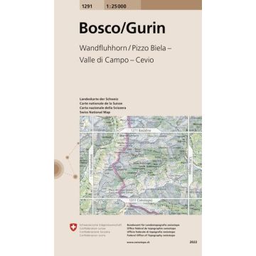 1291 Bosco Gurin 1:25 000 / Swisstopo