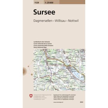 1129 Sursee 1:25 000 / Swisstopo