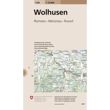 1149 Wolhusen 1:25 000 / Swisstopo