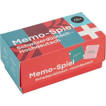 Memospiel Schwiizerdüütsch Wortpaare