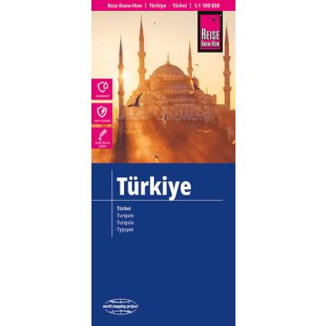 Strassenkarte Türkei 1:1 100 000 / Reise Know How
