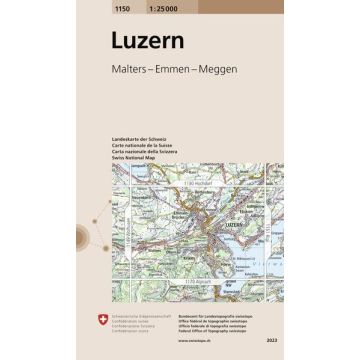 1150 Luzern 1:25 000 / Swisstopo