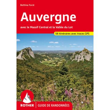Guide de randonnée Auvergne / Rother