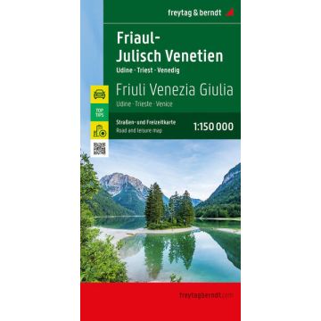 Carte routière Friuli Vénétie julienne 1:150 000 / Freytag & Berndt
