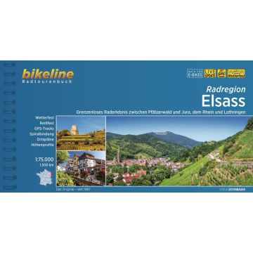 Veloführer Radregion Elsass Bikeline / Esterbauer