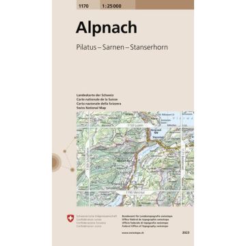 1170 Alpnach 1:25 000 / Swisstopo