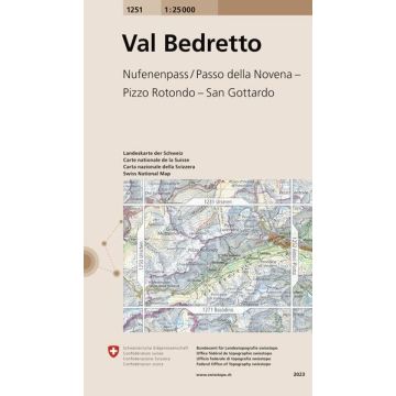 1251 Val Bedretto 1:25 000 / Swisstopo