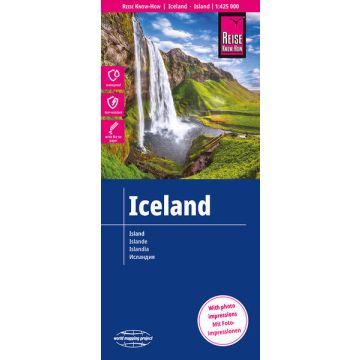 Carte routière Islande 1:425 000 / Reise Know-How