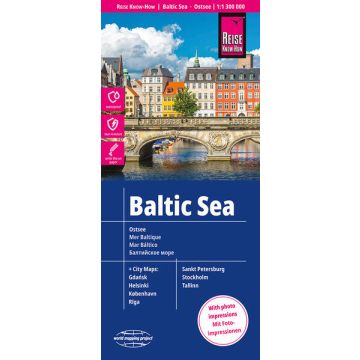 Carte routière Mer Baltique 1:1 300 000 / Reise Know-How