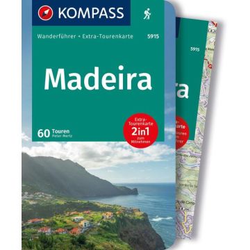 Wanderführer Madeira mit Wanderkarte / Kompass