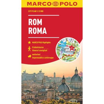 Stadtplan Rom 1:12 000 / Marco Polo City Map
