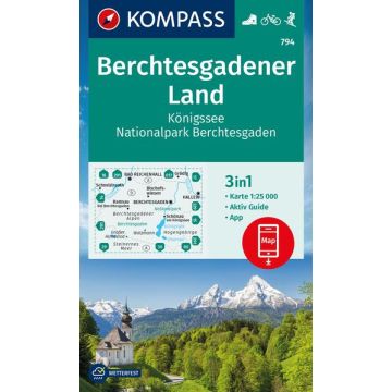 Wanderkarte Kompass 794 Berchtesgadener Land