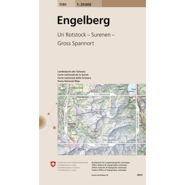 1191 Engelberg 1:25 000 / Swisstopo