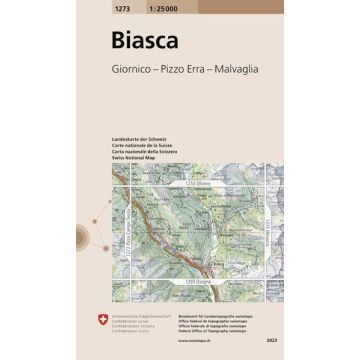 1273 Biasca 1:25 000 / Swisstopo