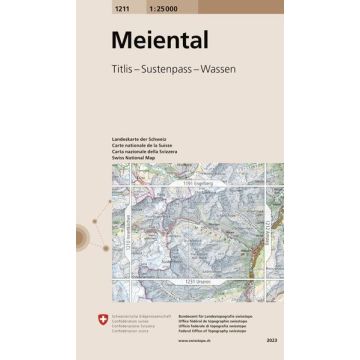 1211 Meiental 1:25 000 / Swisstopo