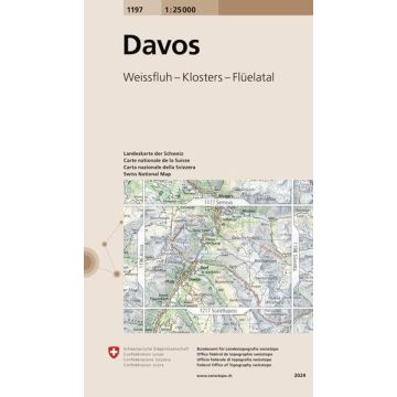 1197 Davos 1:25 000 / Swisstopo