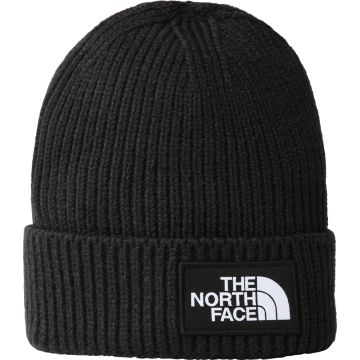 Kids TNF Box Logo Cuffed Beanie