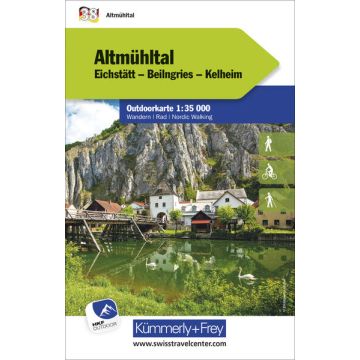 Wanderkarte Altmühltal 1:35 000 Outdoorkarte 38 / Kümmerly & Frey