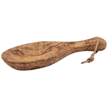 Coupe plate en bois d'olivier